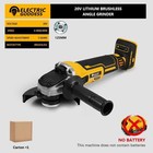 Dewalt Dcg406 125mm 9000rpm Brushless Angle Grinder Cordless Cutting Machine