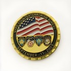 Nypd Challenge Coin Counter Terrorism Bureau  9 11  20th Anniversary 2001-2021