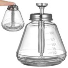 180 Ml Water Dispenser Shoe Shine Push Glass Bottle Container Down Pump