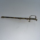 Miniature Sword Letter Opener Vintage Japan 9   