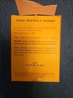 Kodak Microdol-x Powder A Fine Grain Developer For Films Makes 1 Gallon