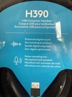 Logitech H390 Usb Headset Noise Cancellation  Mute  Volume Control  Black
