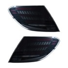 For 2007-2014 Mercedes W204 C180 C250 C300 C63 Amg Led Tail Light Smoke Lens L r