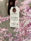 Nwt General Knot  All Day Mini Tote  Pink Grey Toile Knitting Bag Craft  128