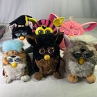 Furby Lot Of 6 For Parts Or Repair Not Working Damaged See Photos