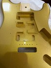Gold Electric Guitar Body For Fender St Strat Guitar Accessory Diy Poplar Hsh 