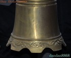 14 old Chinese China Buddhism Temple Bronze Brass Statue Bell Chung Chimes Clock