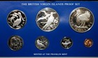 1979 British Virgin Islands 7 Coin Proof Set With Box And Coa