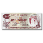 Guyana P-21 1 Dollar Banknote Uncirculated X 1 Pc         