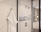 363rh-stn Duro Wall-mounted Robe Hook In Satin Nickel Finish For Bathroom