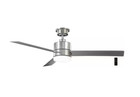 Hampton Bay 52 In  Brushed Nickel Ceiling Fan W  Adjustable White Led   Remote