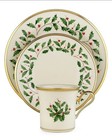 Lenox Fine China Holiday Christmas 12 Piece Set  6122048 New In Box Plates Mugs