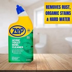 Zep Acidic Toilet Bowl Cleaner  Heavy Duty  32 Oz - Tough Stain   Mineral Deposi