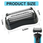 Series 3 Replacement Shaver Head For Braun  Series 3 Foil   Cutter Razor Replace