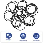 24 Pcs - Window Rings Iron Circular Rings Shower Circular Rings