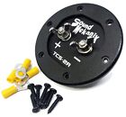 Round Subwoofer Speaker Box Terminal Cup  Single Input - Tcs-2r Black
