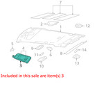 2002-2007 Ford Mercury Explorer Mountaineer Visor Asm Sun 7l2z7804104kb New Oem