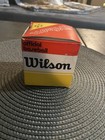 Wilson Official Major League A1010 Baseball  Org Box Nos Vtg Made In Usa            
