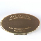 Vintage Max Factor Lipstick Holder Compact 1950s Hi Society Case Mirror Gold