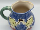 Guyroc China Pitcher Hand Painted Grapes Design 6 1 2 Inches Tall Vintage