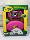New Crayola Digital Camera Kit Pink With Color Genie Photo Editing Software