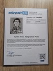 Ayrton Senna Da Silva Signed Photo 15x20cm Mclaren 1990   Acoa Loa Framed