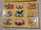 Melissa   Doug Wooden Sound Puzzles Farm Animals   268  And Pets