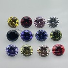1000pcs 0 8 3 5mm Round Loose Cz Stone High Quality Cubic Zirconia Various Color