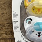 Nuk Orthodontic Pacifier Silicone 6-18 Month Animal Theme New In Box Tiger panda