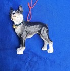 Super Cute Vintage Boston Terrier Tree Ornament Resin