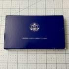 1886-1986 Us Mint Proof Coins Liberty Silver Dollar   Half Dollar Set In Box Ogp