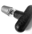 T Handle Spring Loaded Aluminum Body Pull Pop Pin 1 2  Locking Straight H