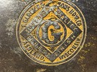 E  Garnich   Sons Vtg Kelly Works Double Bit Axe Head Ashland Wisconsin Guc