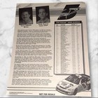 Terry Labonte 2-time Champion Nascar 9x11 Signed Photo 1998 Kelloggs  5 Chevy