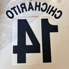 2009-11 Chicharito Manchester United Man Utd Nameset Name Number Dorsal Ucl