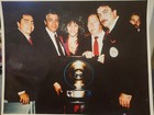 Jon Bon Jovi 1985 Authentic Press Photograph Gold Record 7000 Degrees Fahrenheit