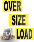 Warning Magnetic Oversize Load Signs Wide Load Sign For Safe Hauling 12  X 60 