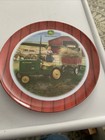 Gibson Usa John Deere Plastic Dinnerware Set Plate Bowl Cup Red Tractor Farm  s 