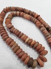 Ancient Djenne Excavated Stone Beads 26  Strand 125pc Carnelian Jasper Calcite