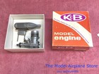 K b 40 Control Line Or Free Flight Gas Model Airplane Engine W Box   Papers