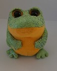   ty Beanie Boos Speckles Green Frog 6  Plush Stuffed Animal Gift  no Tag   