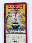 Vintage Sears Craftsman Electric Power Tools Metal Thermometer Sign