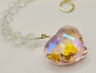 Kirks Folly Fairy Heart Wishing Crystal Ornament Window Shimmer Handbag Charm Gt