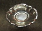 Vintage Silver Plate Sm Lobe Design Bowl Denmark Treasure Island Hallmark