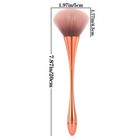 3pcs Nail Dust Brush Acrylic Cleaner Brushes For Tricolor  Gold