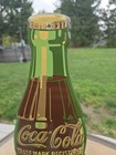 Vintage 1950 s Coca-cola Original Die-cut Bottle Tin Advertising Sign - 17 