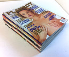 Lot Of 12 Playboy Magazine Years - 1999 - 2002   10   - 12 Issues W  Centerfolds