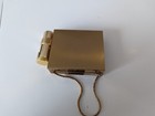 Vintage 50s-70s Gold Tone Cigarette Lipstick Compact Case Vanity Make Up Holder
