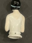 Antique 20   s Art Deco Porcelain Lovely Flapper Pin Cushion 3    Half Doll Germany