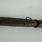 Vintage Forged Iron Hunting Spear Lot Of Two 29 5    24 5  Socketed Spear Head